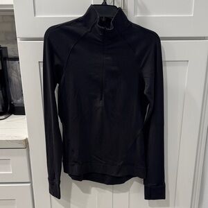 lululemon Outrun the Elements Black Half-Zip